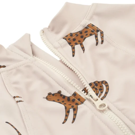 Liewood | Maxime Baby Swimsuit | Leopard Sandy