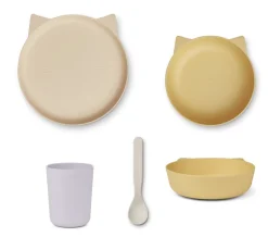 Liewood | Paul Tableware Set | Eetsetje Pla Kleurmix