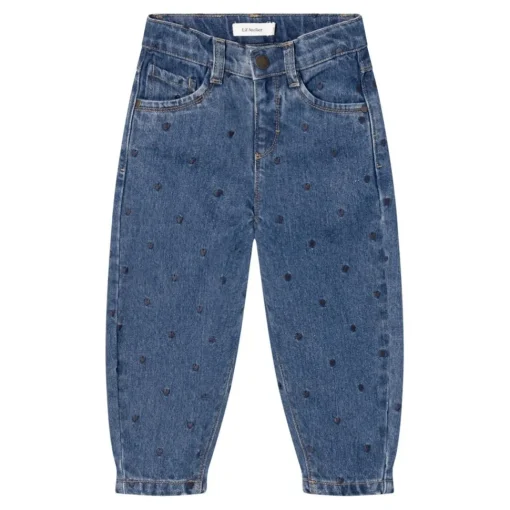 Lil Atelier | Bella Loose Jeans | Blue Dots