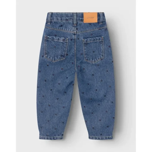 Lil Atelier | Bella Loose Jeans | Blue Dots