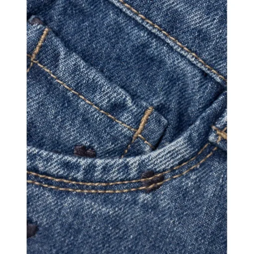Lil Atelier | Bella Loose Jeans | Blue Dots