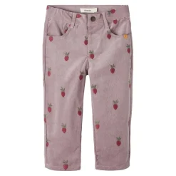 Lil Atelier | Bibi Baggy Cord Pant | Quail