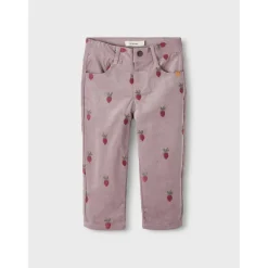 Lil Atelier | Bibi Baggy Cord Pant | Quail
