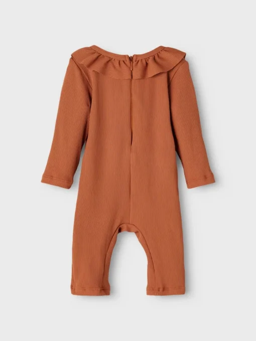 Lil Atelier | Dagmo Uv Swimsuit Ls | Mocha Bisque