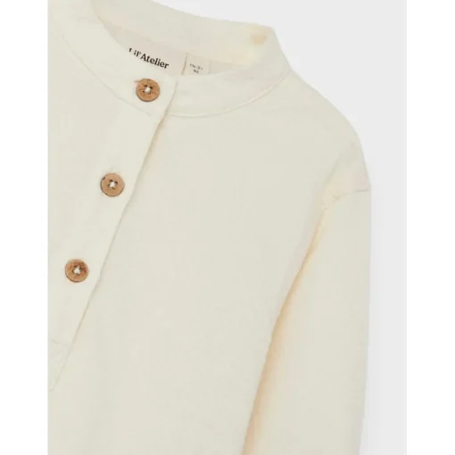 Lil Atelier | Davo Blouse Ls | Turtledove