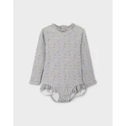 Lil Atelier | Fagma Longsleeve Swimsuit | Harbor Mist