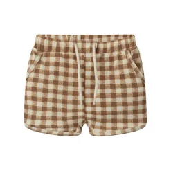 Lil Atelier | Fauno Loose Swim Shorts | Chipmunk