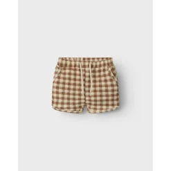 Lil Atelier | Fauno Loose Swim Shorts | Chipmunk