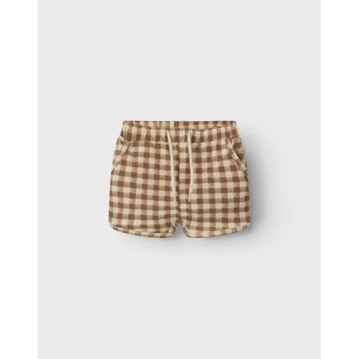 Lil Atelier | Fauno Loose Swim Shorts | Chipmunk