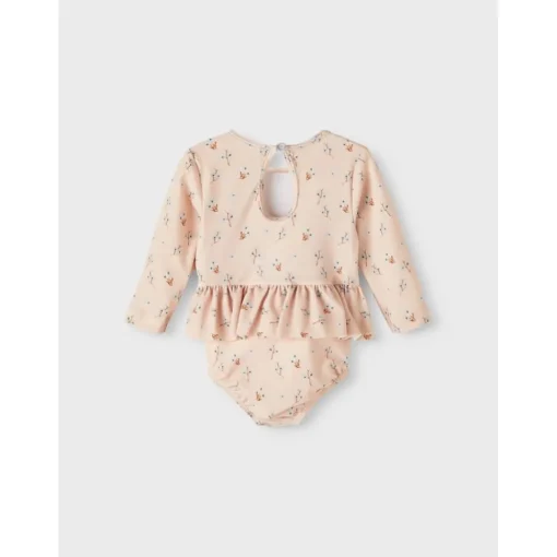 Lil Atelier | Fiona Longsleeve Swimsuit | Rose Dust