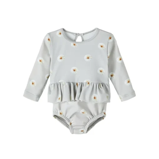 Lil Atelier | Fiona Longsleeve Swimsuit | Harbor Mist