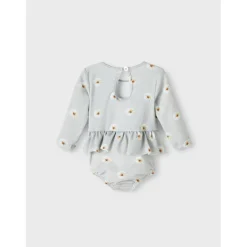 Lil Atelier | Fiona Longsleeve Swimsuit | Harbor Mist