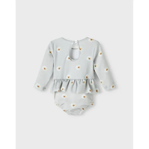 Lil Atelier | Fiona Longsleeve Swimsuit | Harbor Mist