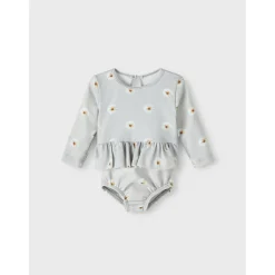 Lil Atelier | Fiona Longsleeve Swimsuit | Harbor Mist