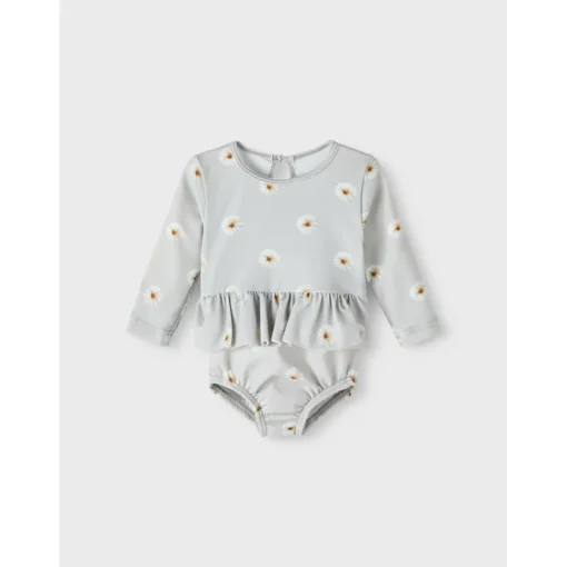 Lil Atelier | Fiona Longsleeve Swimsuit | Harbor Mist