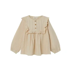 Lil Atelier | Foya Loose Shirt Ls | Wood Ash