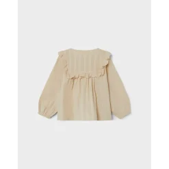 Lil Atelier | Foya Loose Shirt Ls | Wood Ash