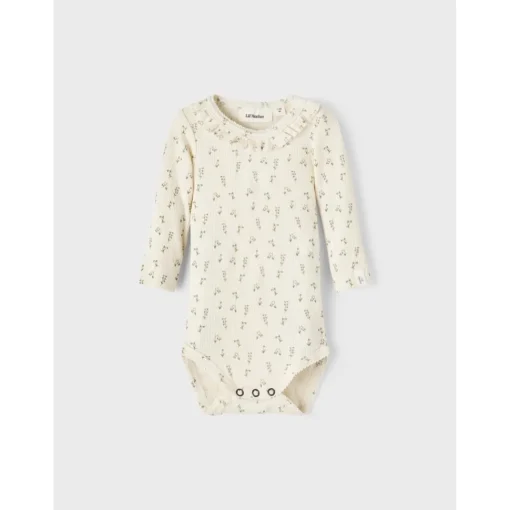 Lil Atelier | Gago Slim Body Ls | Wet Weather Leaf