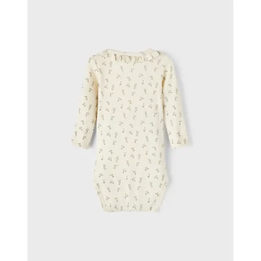 Lil Atelier | Gago Slim Body Ls | Wet Weather Leaf