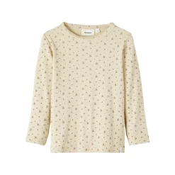 Lil Atelier | Gago Slim Top Ls | Wood Ash