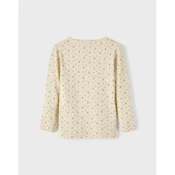Lil Atelier | Gago Slim Top Ls | Wood Ash