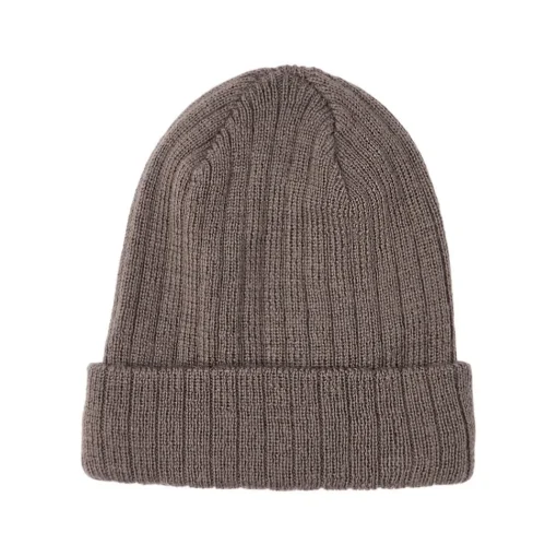 Lil Atelier | Gerson Gebreide Beanie | Coffee Quartz