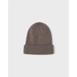 Lil Atelier | Gerson Gebreide Beanie | Coffee Quartz