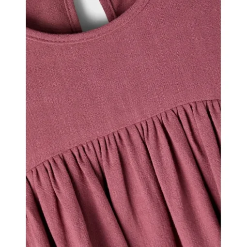 Lil Atelier | Heather Loose Dress | Dry Rose
