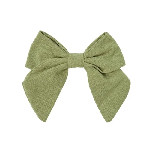 Lil Atelier | Hiana Hair Clip Bow | Sage