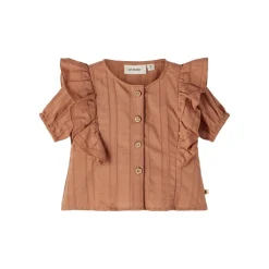 Lil Atelier | Hunja Blouse Ss | Mocha Mousse