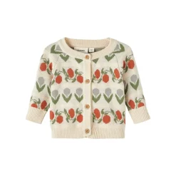 Lil Atelier | Lamai Baby Knit Cardigan | Flowers