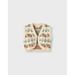 Lil Atelier | Lamai Knitted Gilet | Flowers