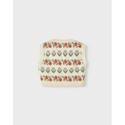Lil Atelier | Lamai Knitted Gilet | Flowers