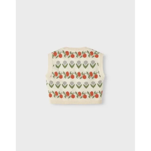 Lil Atelier | Lamai Knitted Gilet | Flowers