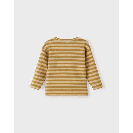 Lil Atelier | Lebon Boxy Longsleeve | Bronze Mist Stripe