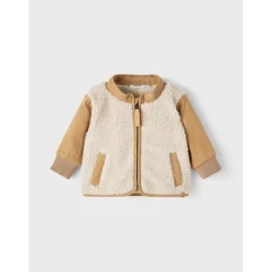 Lil Atelier | Nalo Sherpa Jacket | Fog