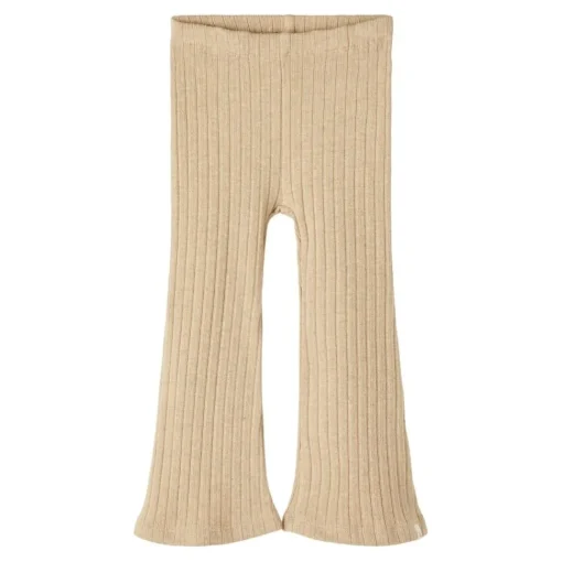 Lil Atelier | Niva Bootcut Leggings | Warm Sand Melange