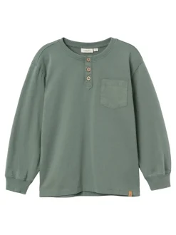 Lil Atelier | Noro Loose Top Ls | Laurel Wreath