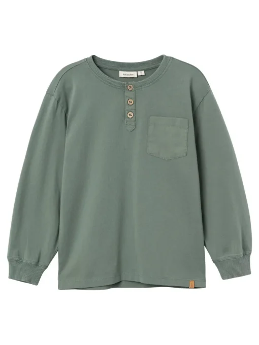 Lil Atelier | Noro Loose Top Ls | Laurel Wreath