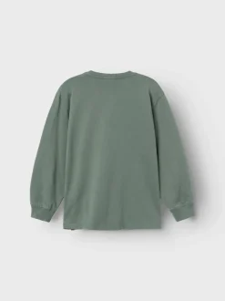 Lil Atelier | Noro Loose Top Ls | Laurel Wreath