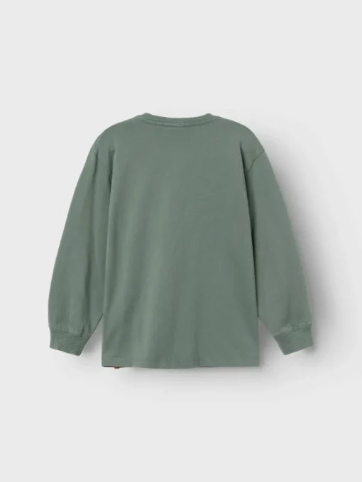 Lil Atelier | Noro Loose Top Ls | Laurel Wreath