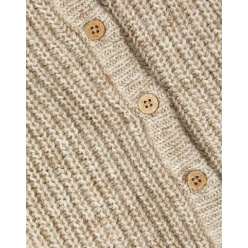 Lil Atelier | Omio Ls Baby Knit | Chinchilla