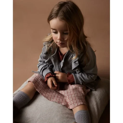 Lil Atelier | Rachel Slim Top | Longsleeve Baked Clay