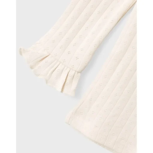 Lil Atelier | Rachel Slim Top | Longsleeve Whitecap Gray