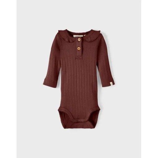 Lil Atelier | Rachel Slim Body Ls | Rum Raisin