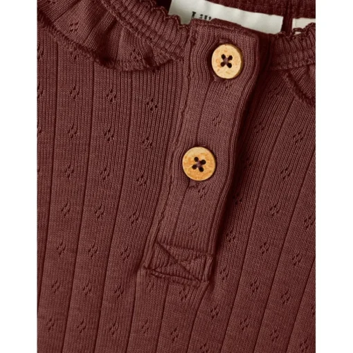Lil Atelier | Rachel Slim Body Ls | Rum Raisin