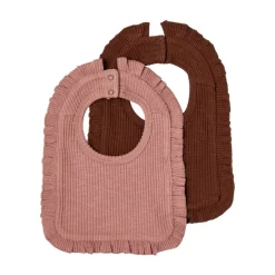 Lil Atelier | Raja 2-Pack Bibs | Burlwood
