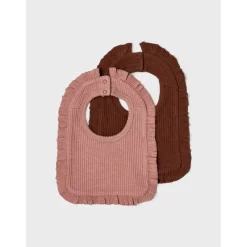 Lil Atelier | Raja 2-Pack Bibs | Burlwood