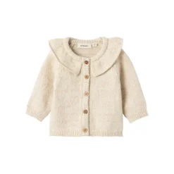 Lil Atelier | Rila Knitted Cardigan | Wood Ash