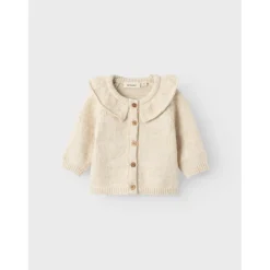 Lil Atelier | Rila Knitted Cardigan | Wood Ash